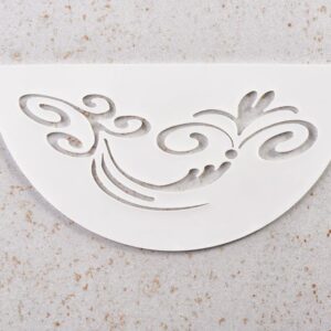 Barocco - Stencil in silicone alimentare