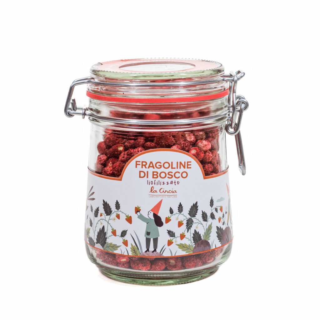 Fragoline di bosco intere liofilizzate 60 gr