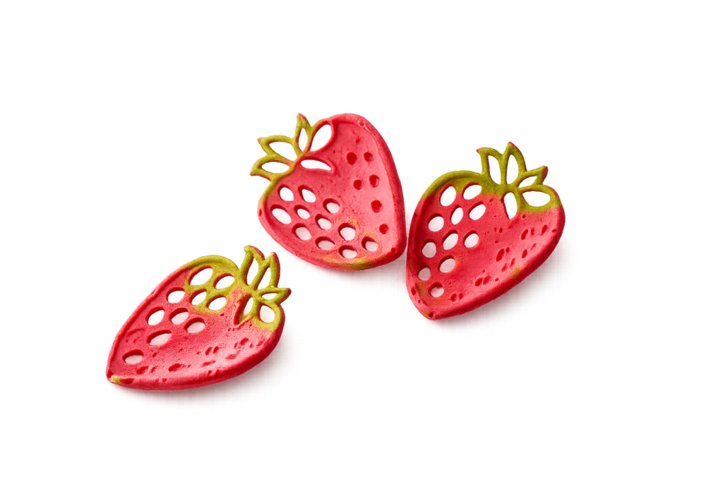Cialda alimentare dolce "Fragola"