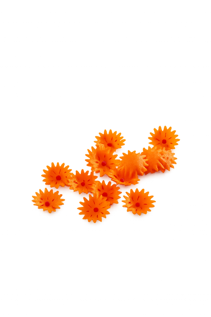 Cialda alimentare "Fiore ortensia"