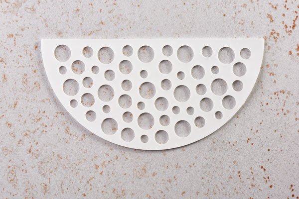 Journal: Pois- Stencil in silicone alimentare nella cucina professionale